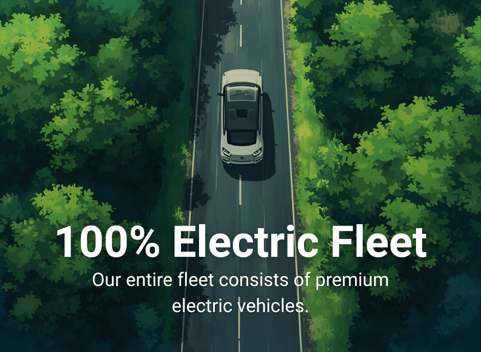 100% Electric Fleet